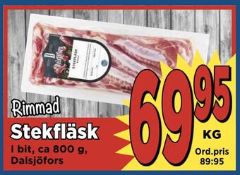 Supergrossen Stekfläsk erbjuda