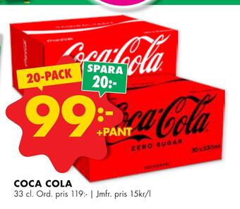 ÖoB Coca cola erbjuda
