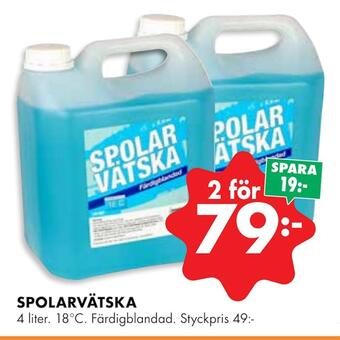 ÖoB Spolarvätska erbjuda
