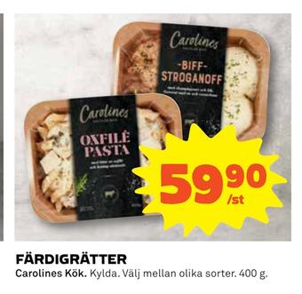 Coop Färdigrätter erbjuda