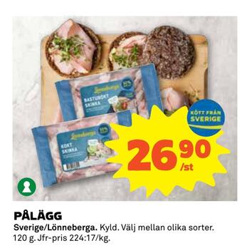 Coop Pålägg erbjuda