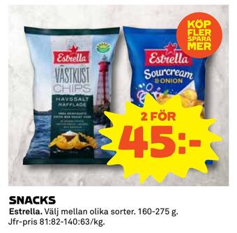 Coop Snacks erbjuda