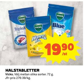 Coop Halstabletter erbjuda