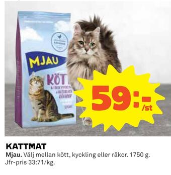 Coop Kattmat erbjuda