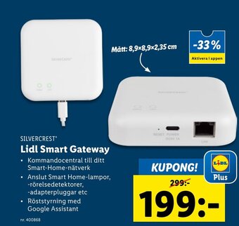 Lidl SILVERCRESTⓇ Lidl Smart Gateway erbjuda