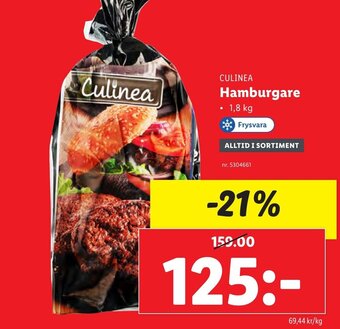 CULINEA Hamburgare
