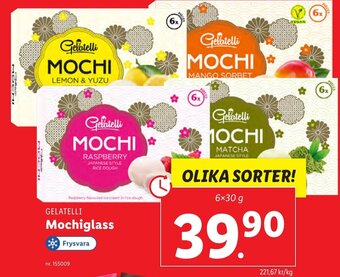 Lidl GELATELLI Mochiglass erbjuda