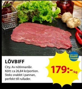 ICA Kvantum LÖVBIFF erbjuda