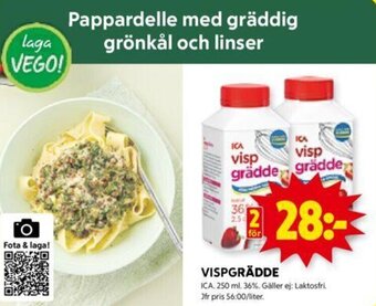 ICA Kvantum VISPGRÄDDE erbjuda