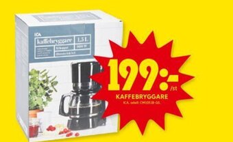 ICA Kvantum KAFFEBRYGGARE ICA erbjuda