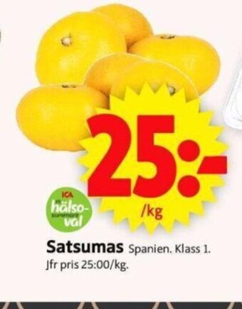 ICA Supermarket Satsumas erbjuda
