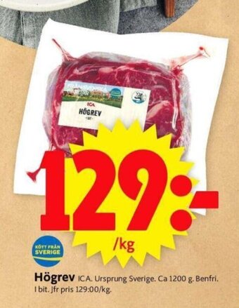 ICA Supermarket Högrev ICA erbjuda