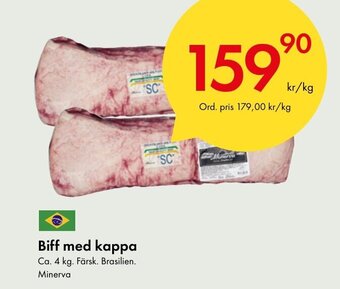 Snabbgross Biff med kappa erbjuda