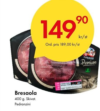 Snabbgross Bresaola erbjuda