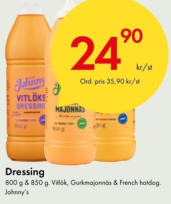 Snabbgross Dressing 800 g & 850 g. erbjuda