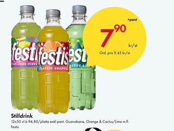 Snabbgross Stilldrink 12x50 cl Festis erbjuda