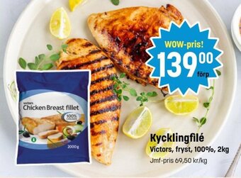 Eurocash Kycklingfilé erbjuda