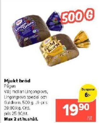 Coop Extra Mjukt bröd erbjuda