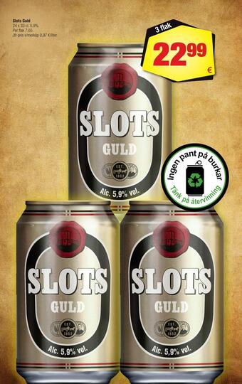 Calle Slots guld erbjuda