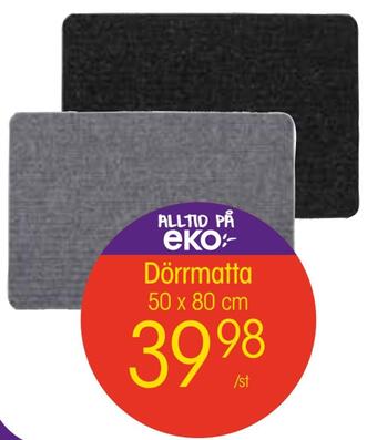 EKO Dörrmatta erbjuda