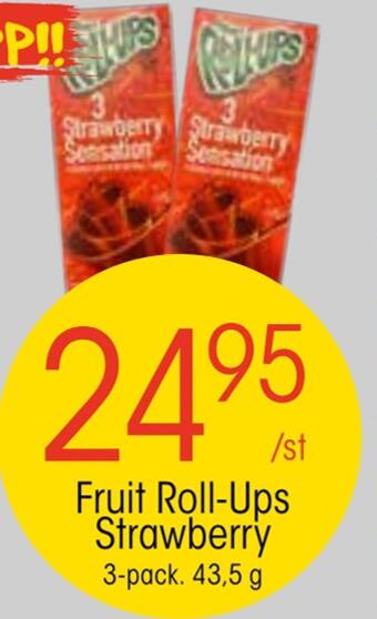 EKO Fruit roll-ups strawberry erbjuda