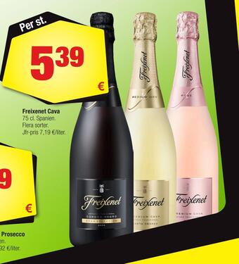 Calle Freixenet cava erbjuda