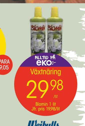 EKO Växtnäring erbjuda