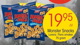 EKO Monster snacks erbjuda
