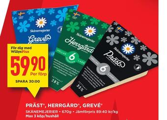 Willys Präst , herrgård , grevé erbjuda