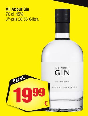 Calle All about gin erbjuda