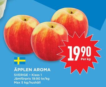 Willys Äpplen aroma erbjuda