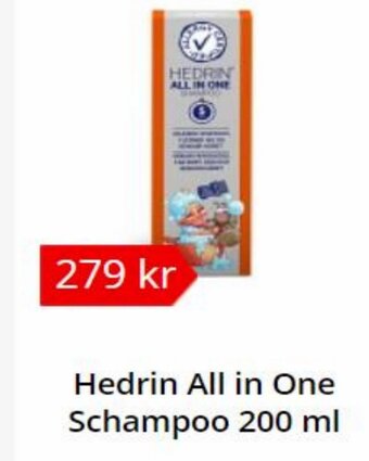 Apotea Hedrin All in One Schampoo 200 ml erbjuda