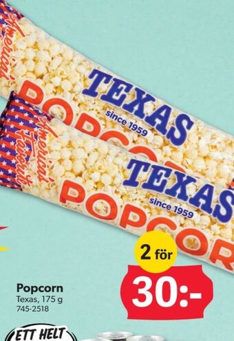 Texas popcorn