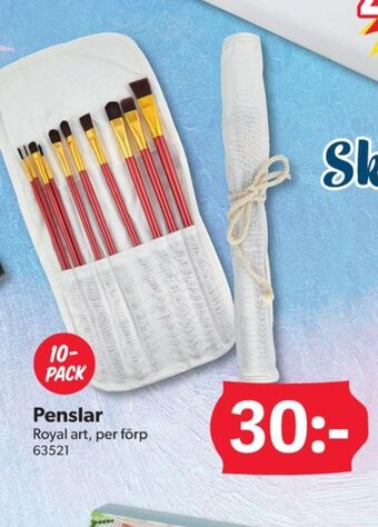 DollarStore Royal art penslar erbjuda
