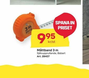 Byggmax Måttband erbjuda