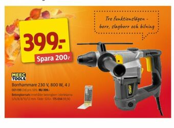 Jula Meec Tools Borrhammare erbjuda