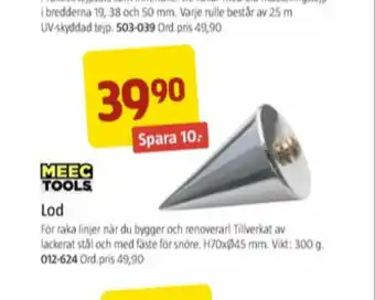 Jula Meec Tools Lod erbjuda