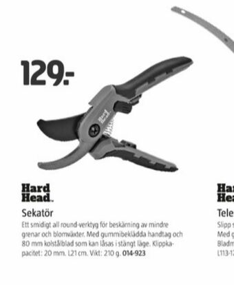 Jula Hard Head Sekatör erbjuda