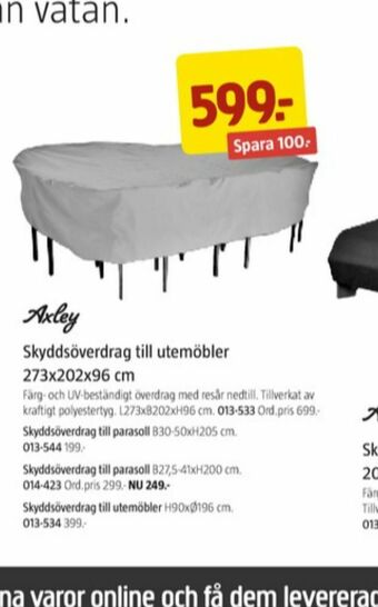 Jula Axley Överdrag erbjuda