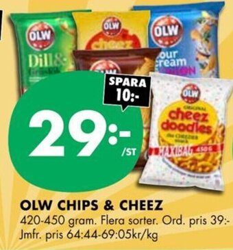 ÖoB OLW CHIPS & CHEEZ erbjuda