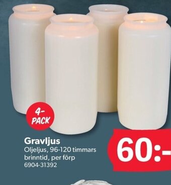 DollarStore Gravljus Oljeljus, 96-120 timmars erbjuda