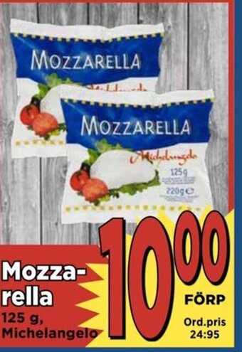 Supergrossen MOZZARELLA erbjuda