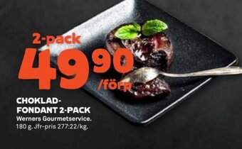 Stora Coop CHOKLAD- FONDANT 2-PACK erbjuda