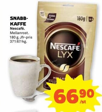 Stora Coop SNABB- KAFFE Nescafé erbjuda