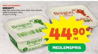 Stora Coop BREGOTT Arla erbjuda