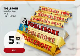 Scandinavian Park Toblerone erbjuda