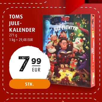 Scandinavian Park Toms julekalender erbjuda