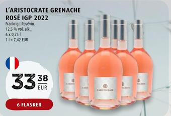 Scandinavian Park L'aristocrate grenache rosé igp 2022 erbjuda