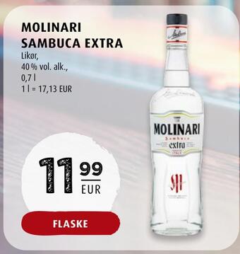 Scandinavian Park Molinari sambuca extra erbjuda
