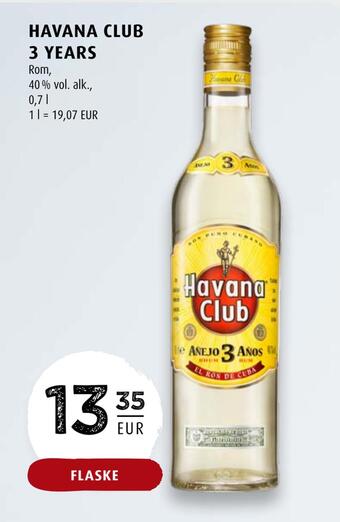 Havana club 3 years